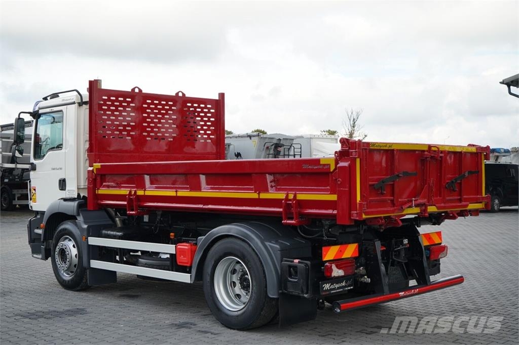 MAN TGM 15.290 / 4X2 / HYDROBURTA / BORDMATIC / KLAPO- Caminhões basculantes