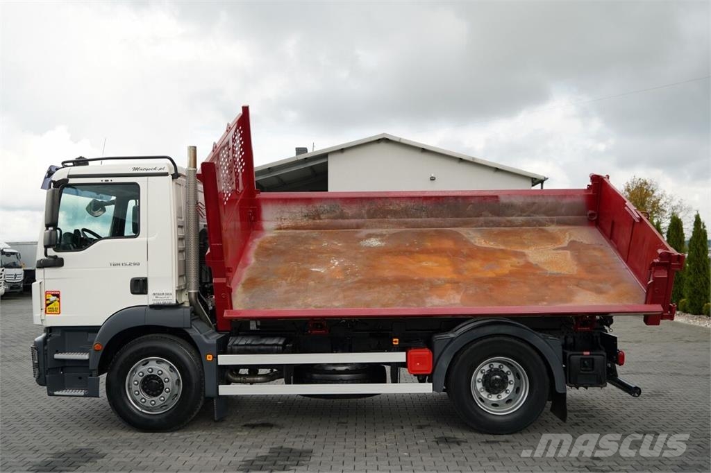 MAN TGM 15.290 / 4X2 / HYDROBURTA / BORDMATIC / KLAPO- Caminhões basculantes