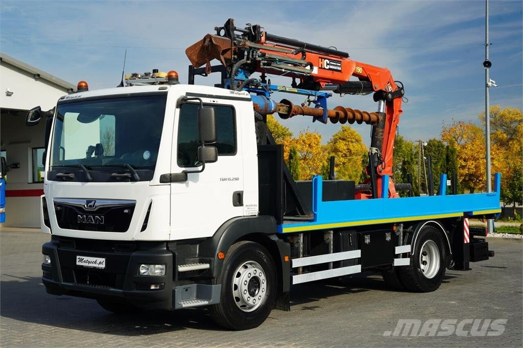 MAN TGM 15 .290 / HDS HC 190 + WIERTŁO / WIERTNICA / Будтехніка - Інші