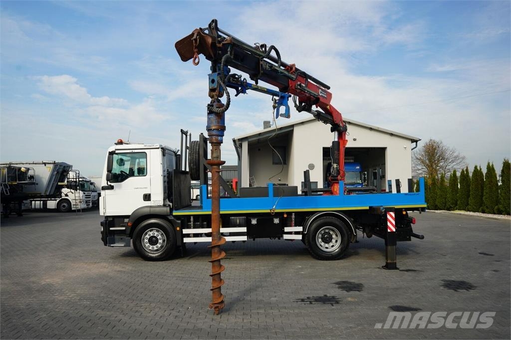 MAN TGM 15 .290 / HDS HC 190 + WIERTŁO / WIERTNICA / Будтехніка - Інші