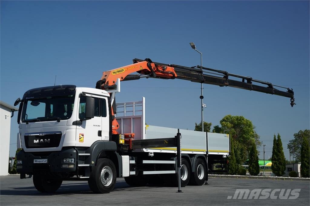 MAN TGS 26.360 Platte bakwagens