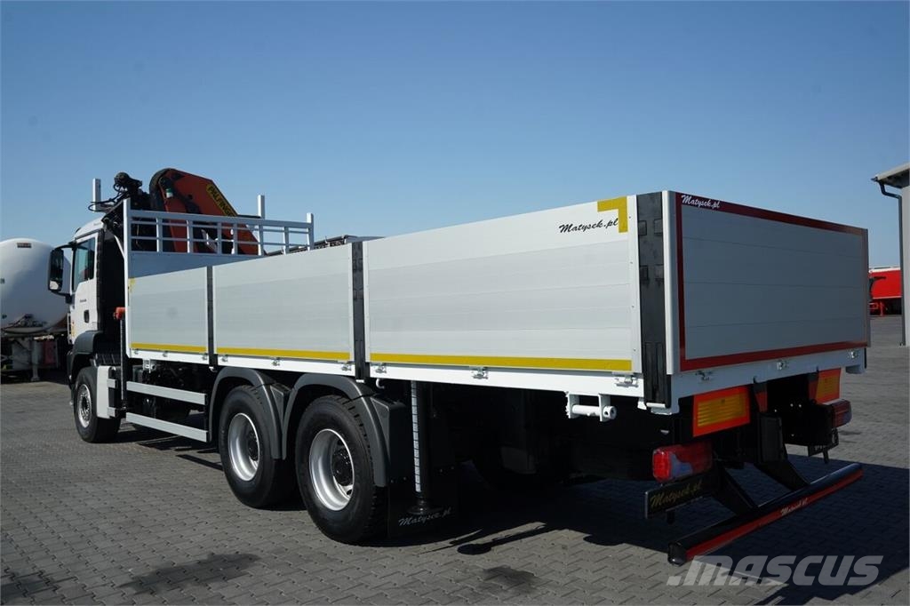 MAN TGS 26.360 Platte bakwagens