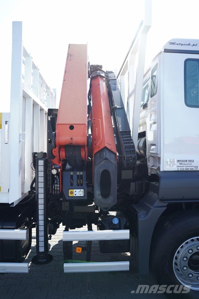 MAN TGS 26.360 Platte bakwagens