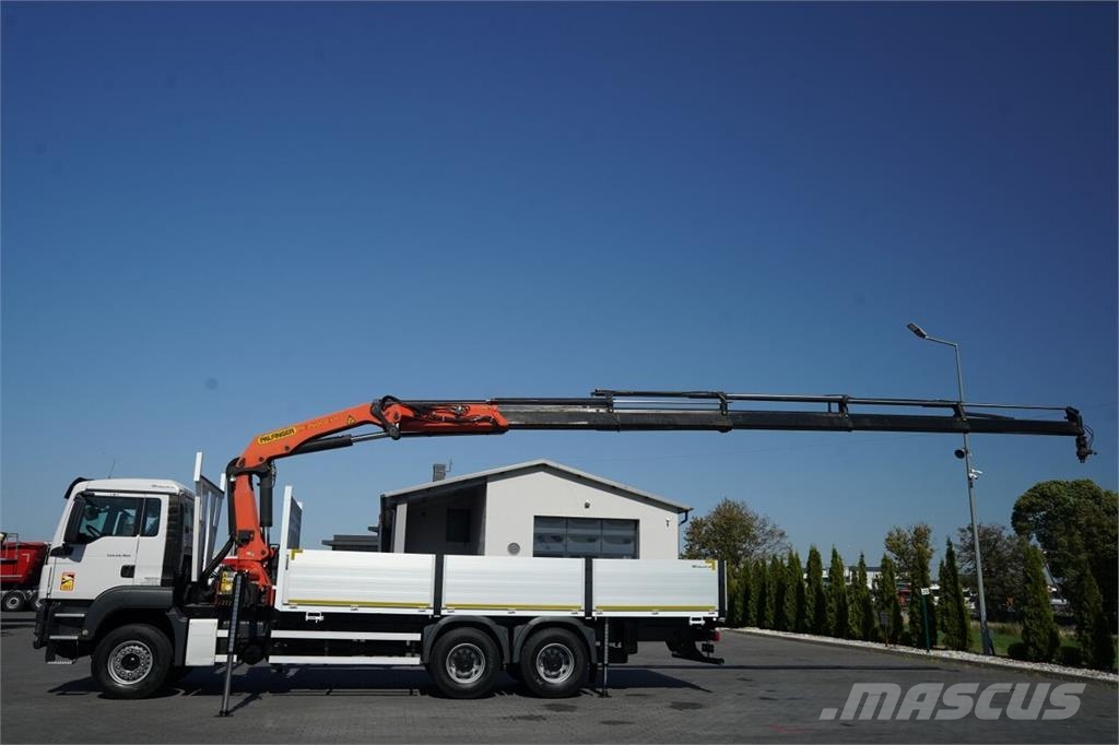 MAN TGS 26.360 Platte bakwagens