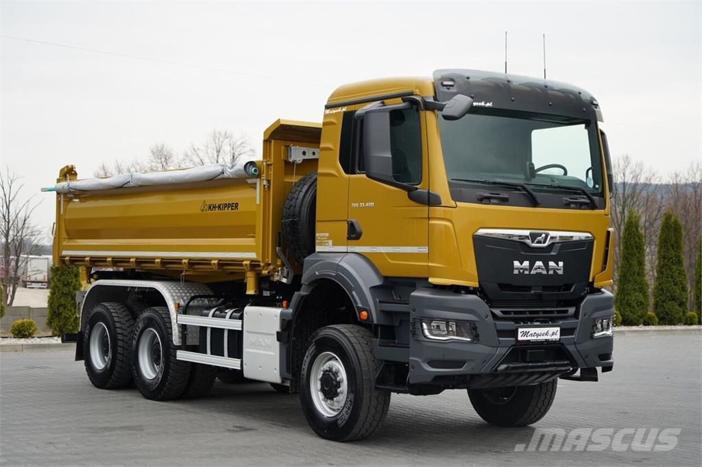 MAN TGS 33.480 Caminhões basculantes