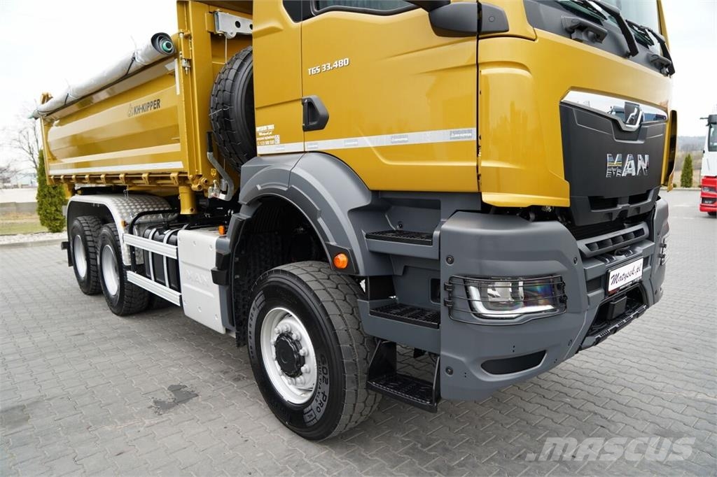 MAN TGS 33.480 Caminhões basculantes