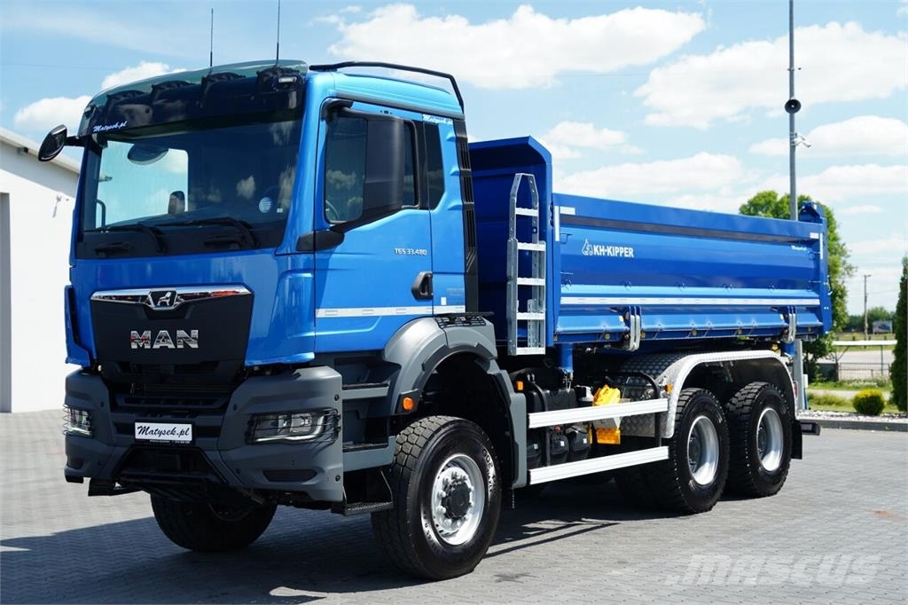 MAN TGS 33.480 Tipper trucks