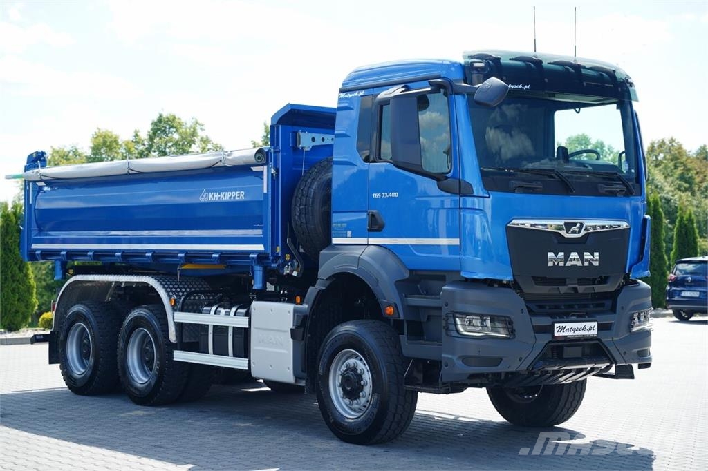 MAN TGS 33.480 Tipper trucks