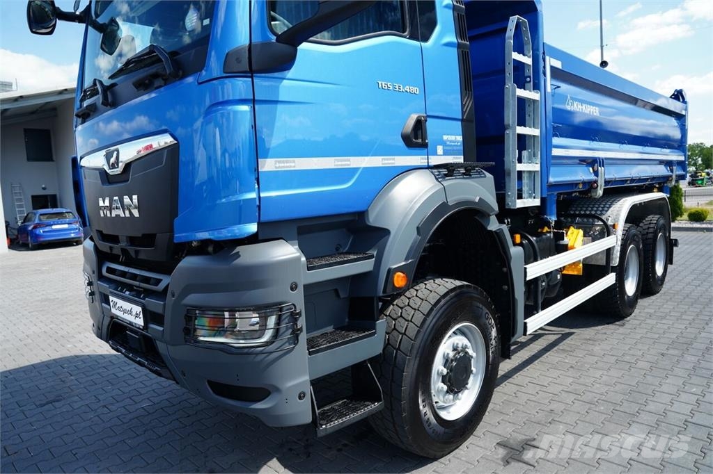 MAN TGS 33.480 Tipper trucks