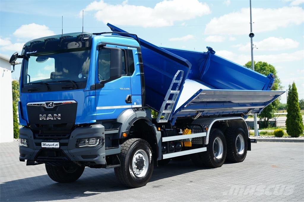 MAN TGS 33.480 Tipper trucks