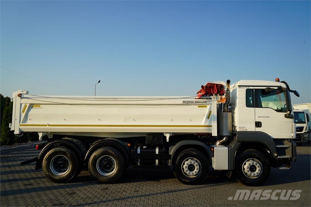 MAN TGS 35.420 BORDMATIC Camiones bañeras basculantes o volquetes