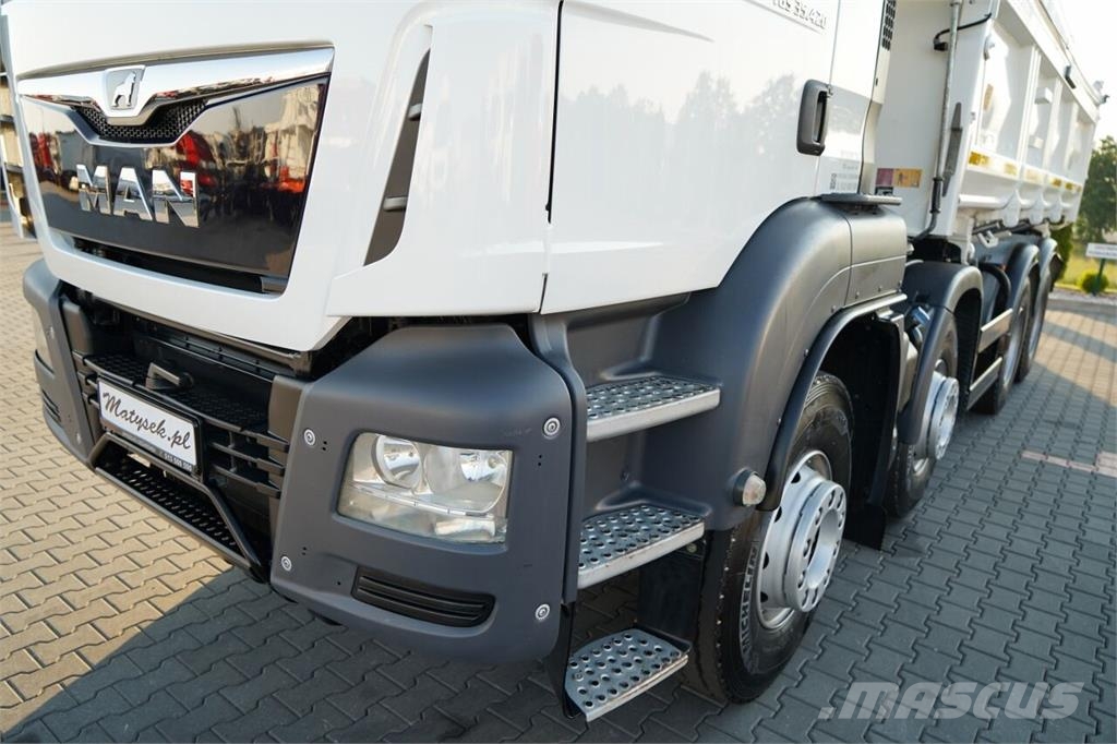 MAN TGS 35.420 BORDMATIC Camiones bañeras basculantes o volquetes