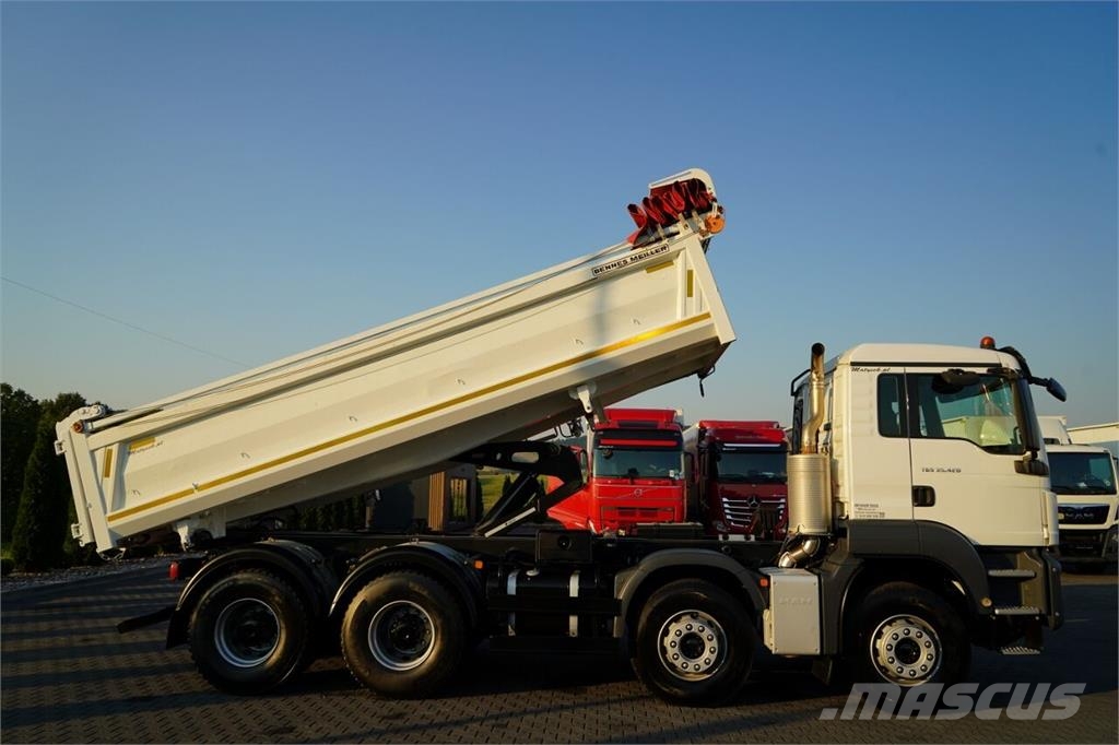 MAN TGS 35.420 BORDMATIC Camiones bañeras basculantes o volquetes