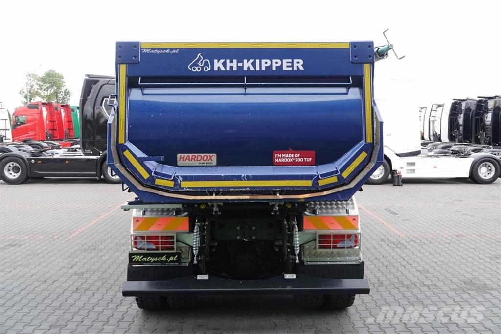 MAN TGS 41.480 / 8X6 / WYWROTKA / TYLNOZSYPOWA / KH KI Bañeras basculantes usadas