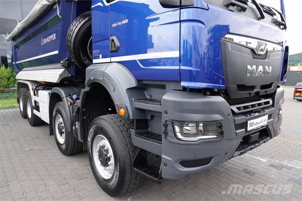 MAN TGS 41.480 / 8X6 / WYWROTKA / TYLNOZSYPOWA / KH KI Bañeras basculantes usadas
