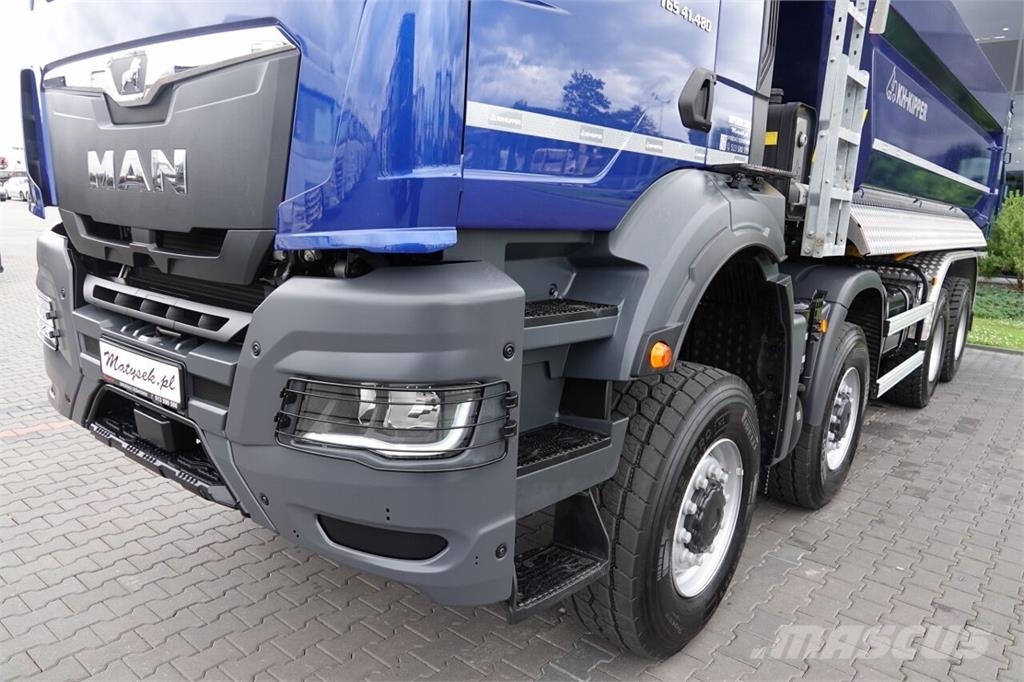 MAN TGS 41.480 / 8X6 / WYWROTKA / TYLNOZSYPOWA / KH KI Bañeras basculantes usadas