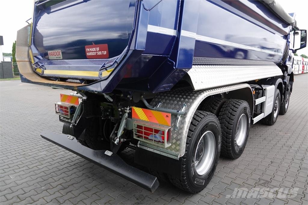 MAN TGS 41.480 / 8X6 / WYWROTKA / TYLNOZSYPOWA / KH KI Bañeras basculantes usadas