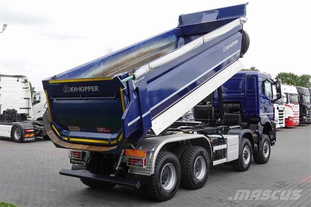 MAN TGS 41.480 / 8X6 / WYWROTKA / TYLNOZSYPOWA / KH KI Bañeras basculantes usadas