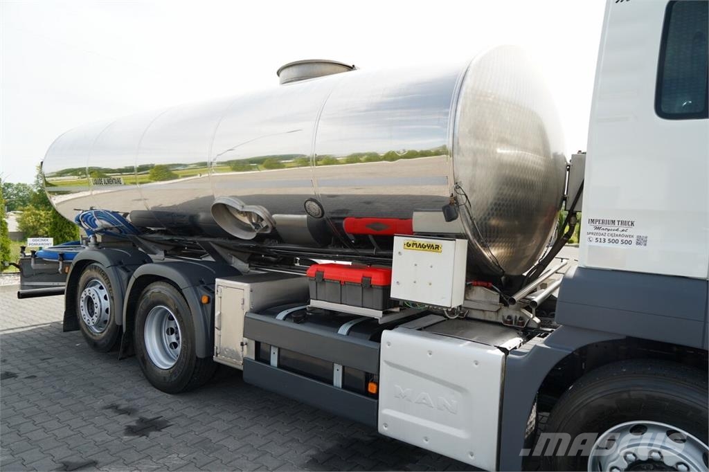 MAN TGS 460 Automobilinės cisternos