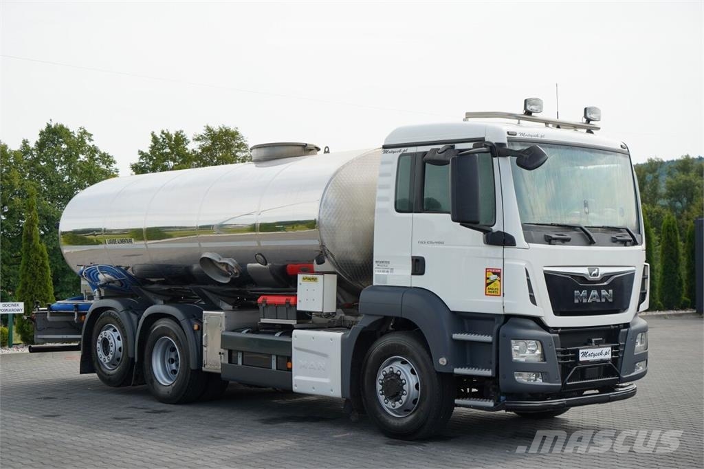 MAN TGS 460 Automobilinės cisternos