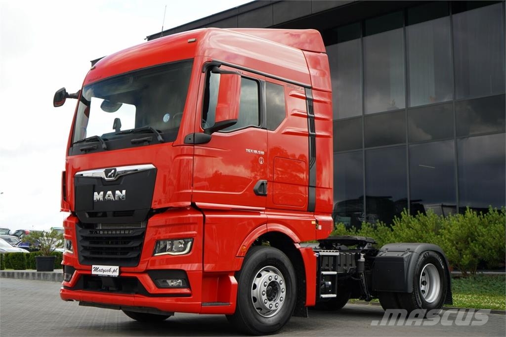 MAN TGX 18.510 / GM / RETARDER / PEŁNY ADR / NAVI RIO Τράκτορες