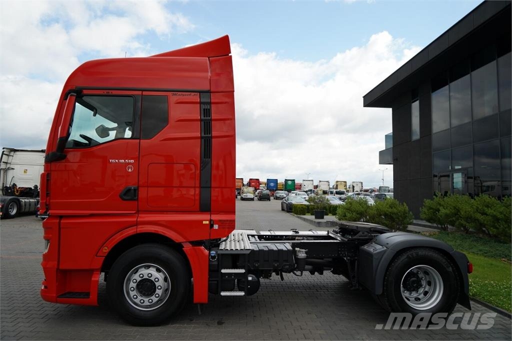 MAN TGX 18.510 / GM / RETARDER / PEŁNY ADR / NAVI RIO Τράκτορες
