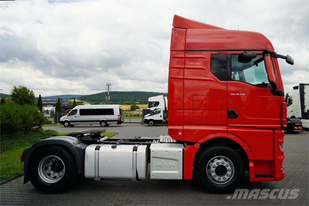 MAN TGX 18.510 / GM / RETARDER / PEŁNY ADR / NAVI RIO Τράκτορες