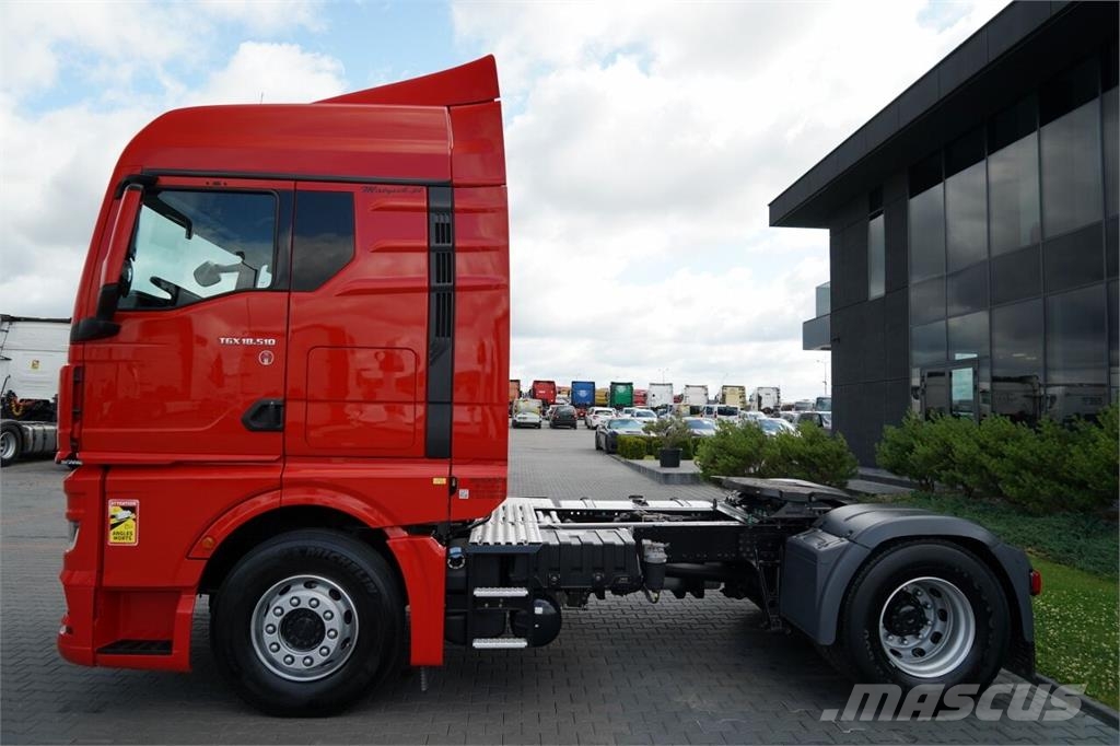 MAN TGX 18.510 / GM / RETARDER / PEŁNY ADR / NAVI RIO Τράκτορες