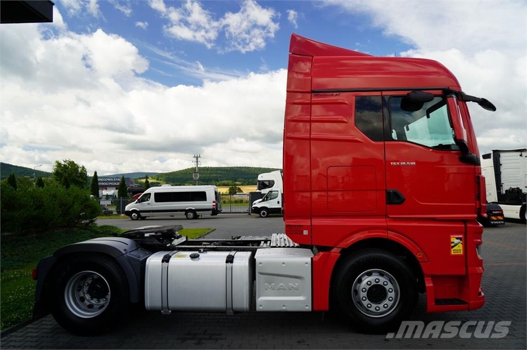 MAN TGX 18.510 / GM / RETARDER / PEŁNY ADR / NAVI RIO Τράκτορες