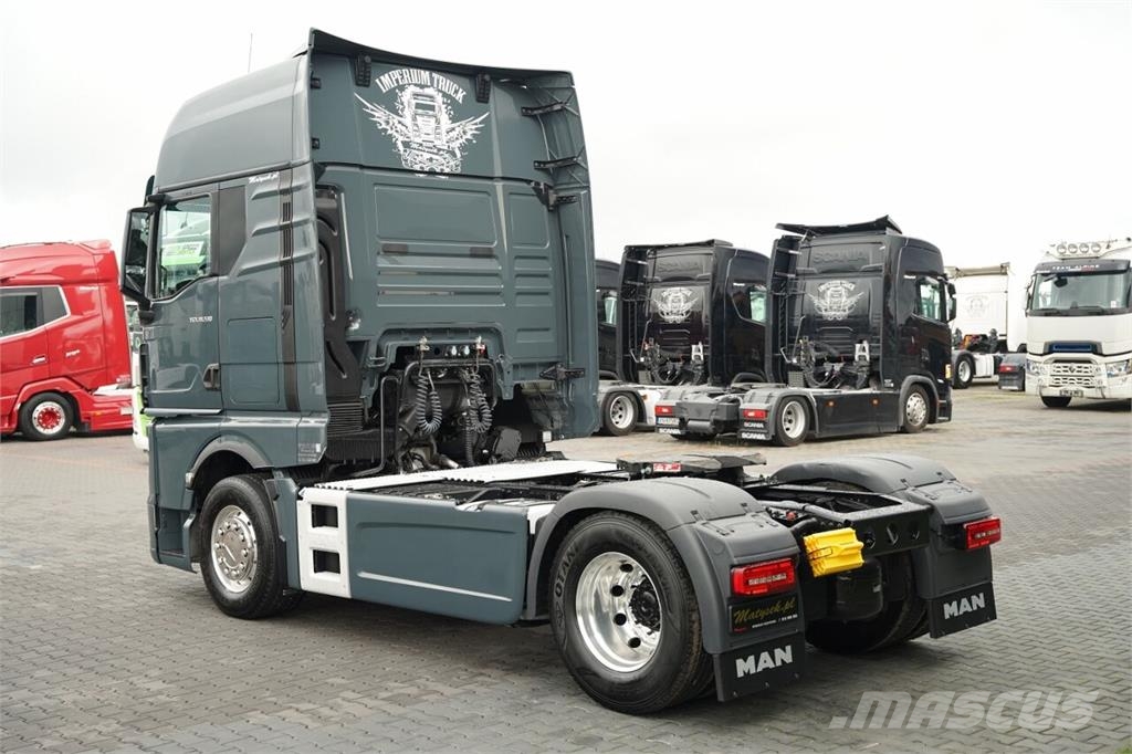 MAN TGX 18.510 / GX / RETARDER / I- PARK COOL / NAVI R وحدات الجر