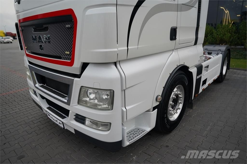 MAN TGX 18.540 / XLX / HYDRAULIKA / RETARDER / SKÓRY / Tractores (camiões)