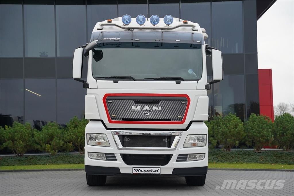 MAN TGX 18.540 / XLX / HYDRAULIKA / RETARDER / SKÓRY / Tractores (camiões)