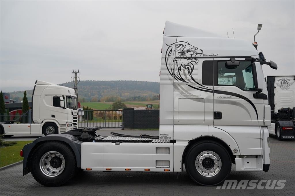 MAN TGX 18.540 / XLX / HYDRAULIKA / RETARDER / SKÓRY / Tractores (camiões)