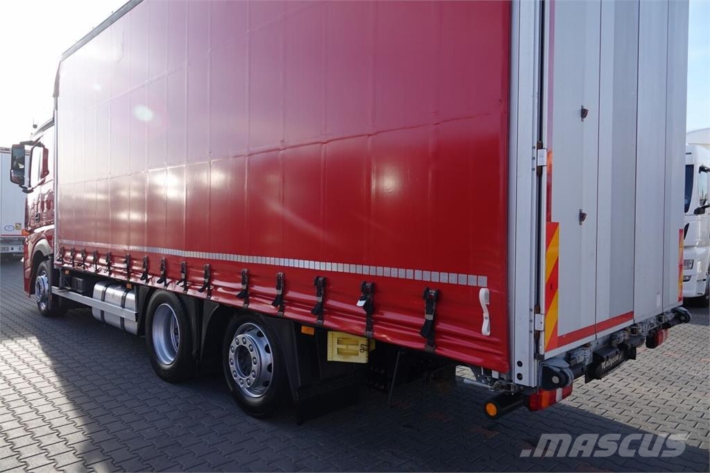 Mercedes-Benz ACTROS 25 480 Tentautod