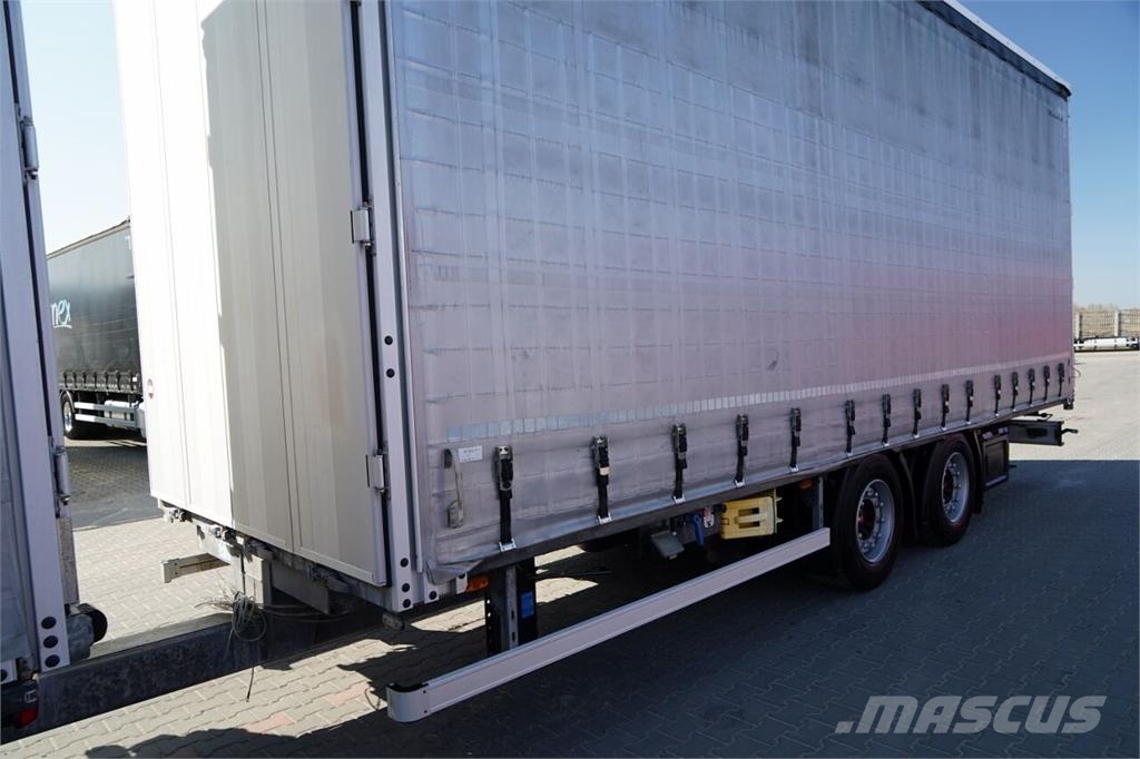 Mercedes-Benz ACTROS 2545 / ZESTAW TANDEM 120 M3 / PRZEJAZDOWY / Φορτηγά Καρότσα - Κουρτίνα