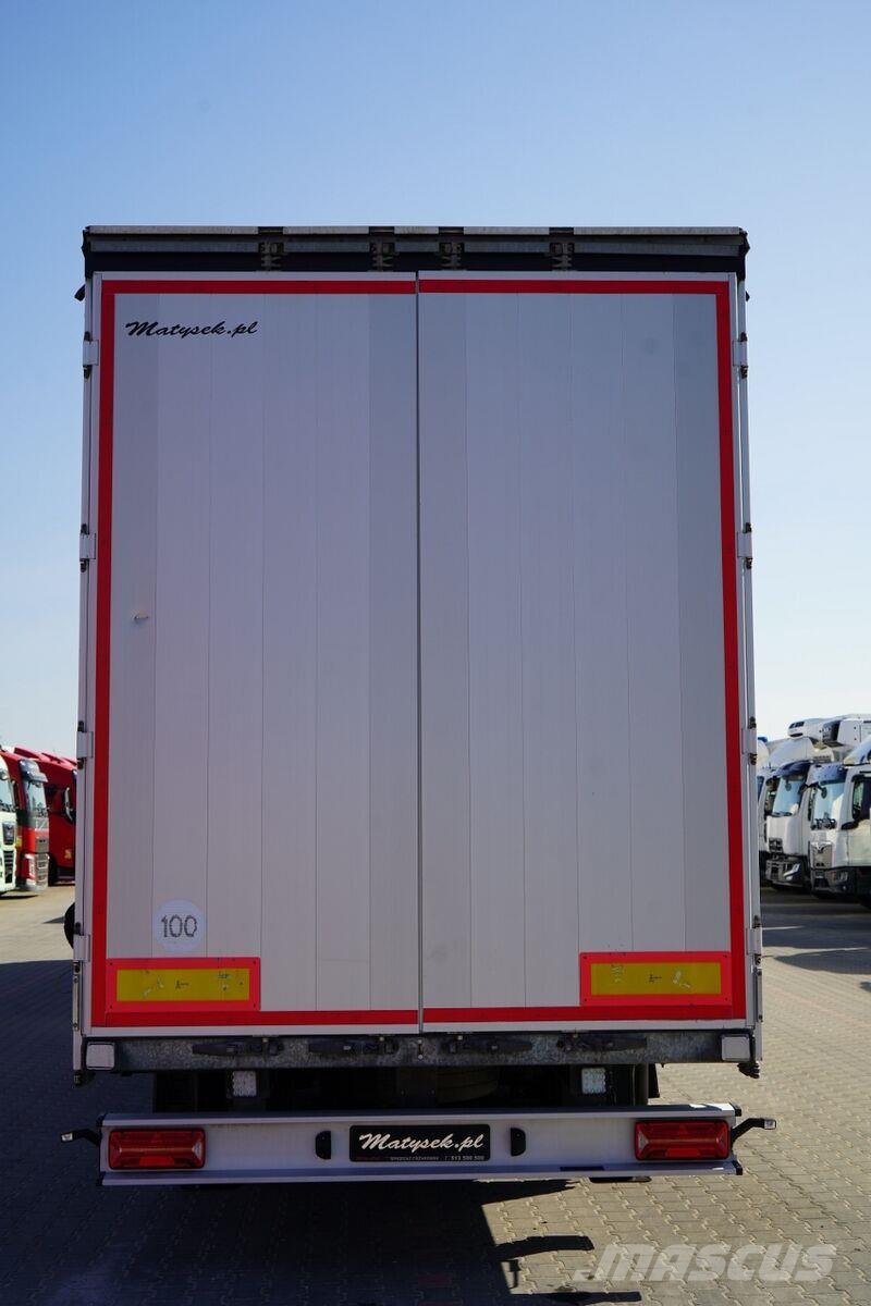 Mercedes-Benz ACTROS 2545 / ZESTAW TANDEM 120 M3 / PRZEJAZDOWY / Φορτηγά Καρότσα - Κουρτίνα