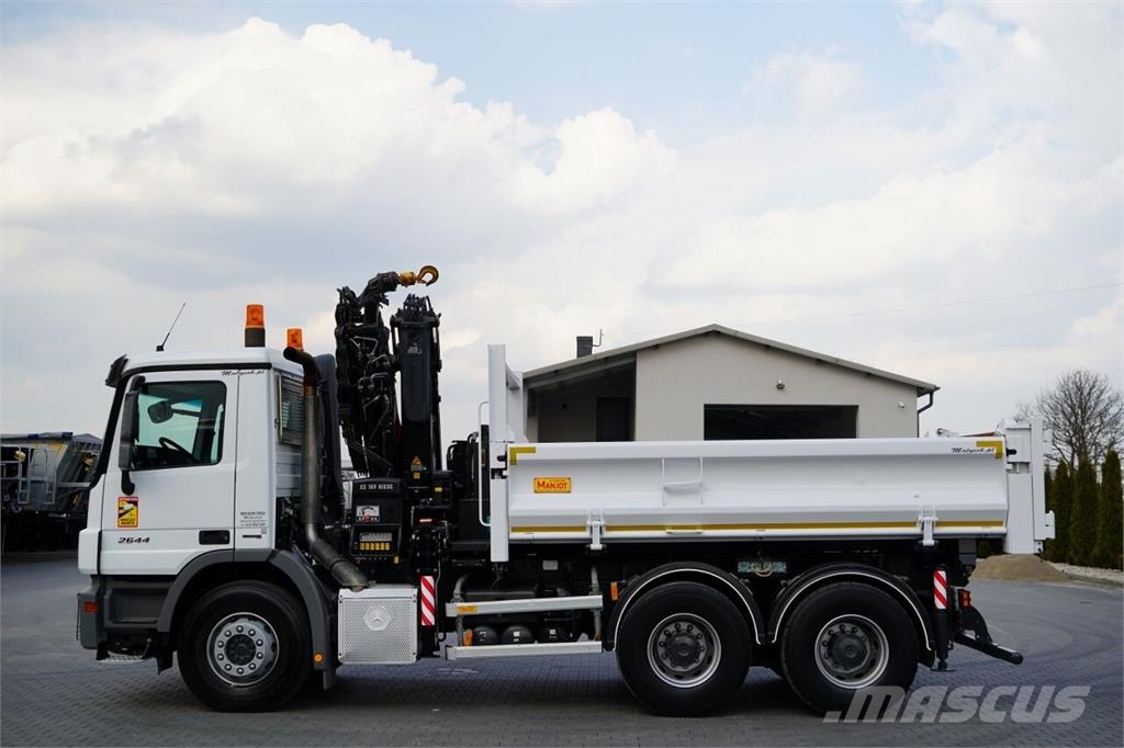 Mercedes-Benz ACTROS 2644 Camiones bañeras basculantes o volquetes