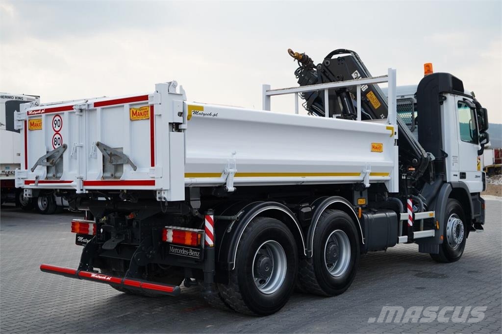 Mercedes-Benz ACTROS 2644 Camiones bañeras basculantes o volquetes
