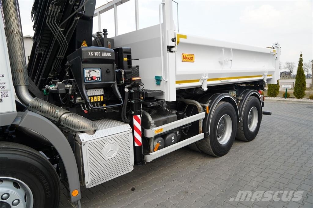 Mercedes-Benz ACTROS 2644 Camiones bañeras basculantes o volquetes