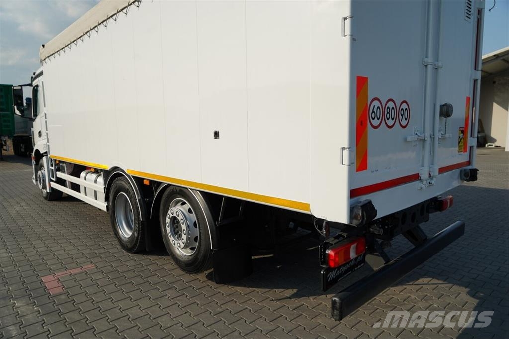 Mercedes-Benz ACTROS 2543 / PODEA DE TRACȚIE / 6X2 / DIRECȚIE /  Camiones caja cerrada