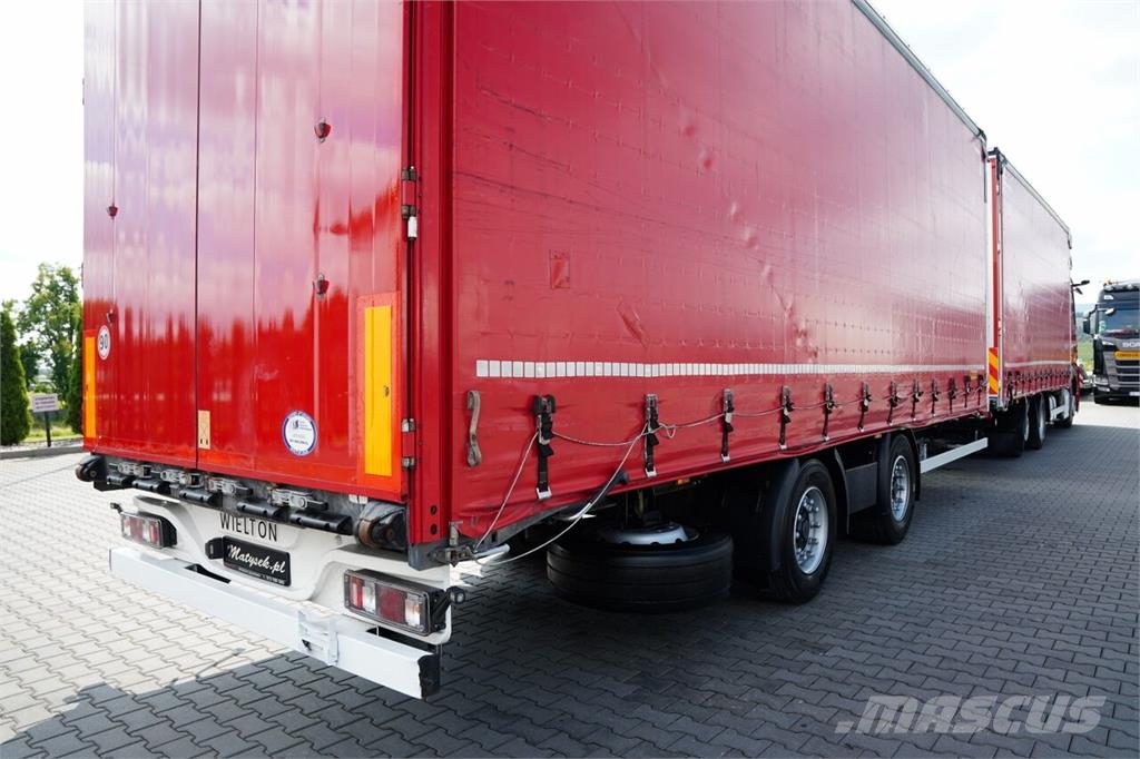 Mercedes-Benz ACTROS 2545 / ZESTAW TANDEM 120 M3 / PRZEJAZDOWY / Camión con caja abierta