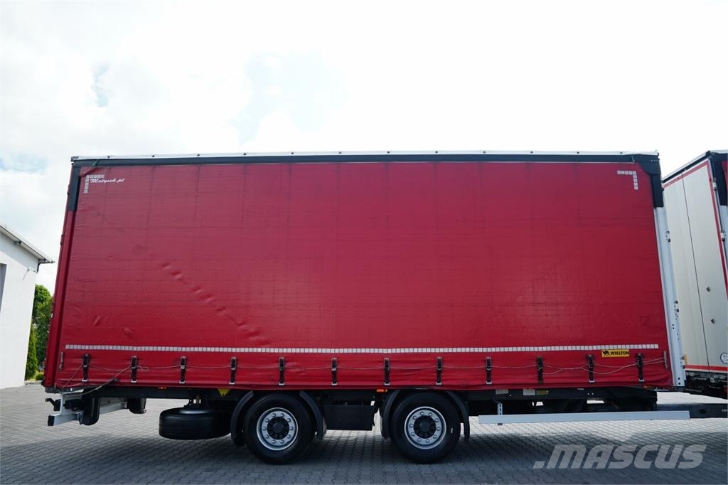 Mercedes-Benz ACTROS 2545 / ZESTAW TANDEM 120 M3 / PRZEJAZDOWY / Camión con caja abierta