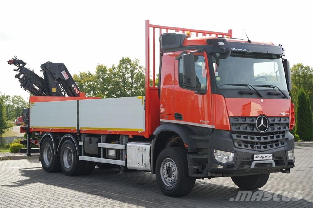 Mercedes-Benz AROCS 2640 Грузовики-платформы/боковая разгрузка