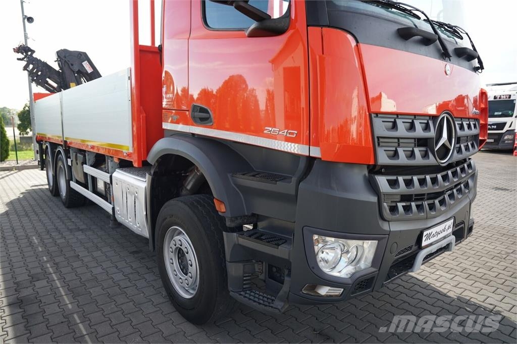 Mercedes-Benz AROCS 2640 Грузовики-платформы/боковая разгрузка