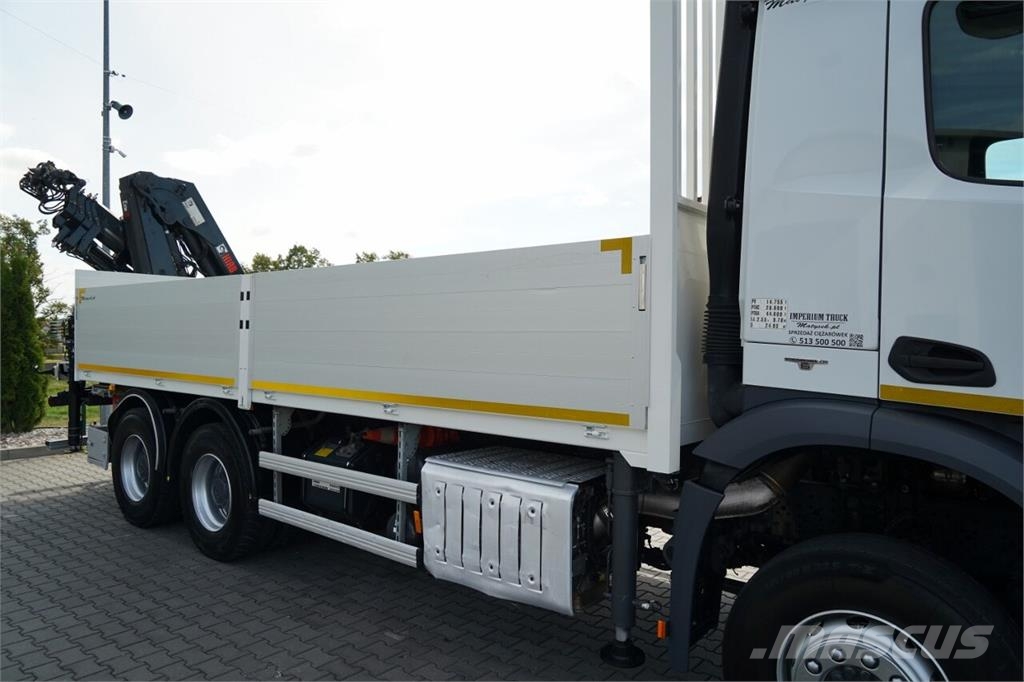 Mercedes-Benz AROCS 2643 Грузовики-платформы/боковая разгрузка
