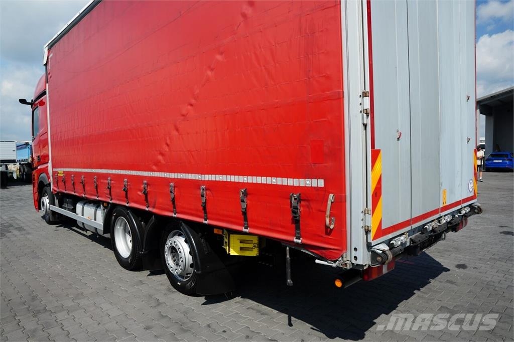 Mercedes-Benz Actros 2545 Tautliner/curtainside trucks