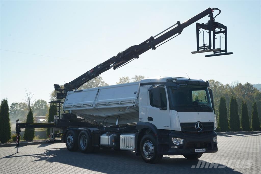 Mercedes-Benz AROCS 2536 / 6x2 / WYWROTKA 3 STRONNA - 6,6 M / HD Грузовики-Самосвалы