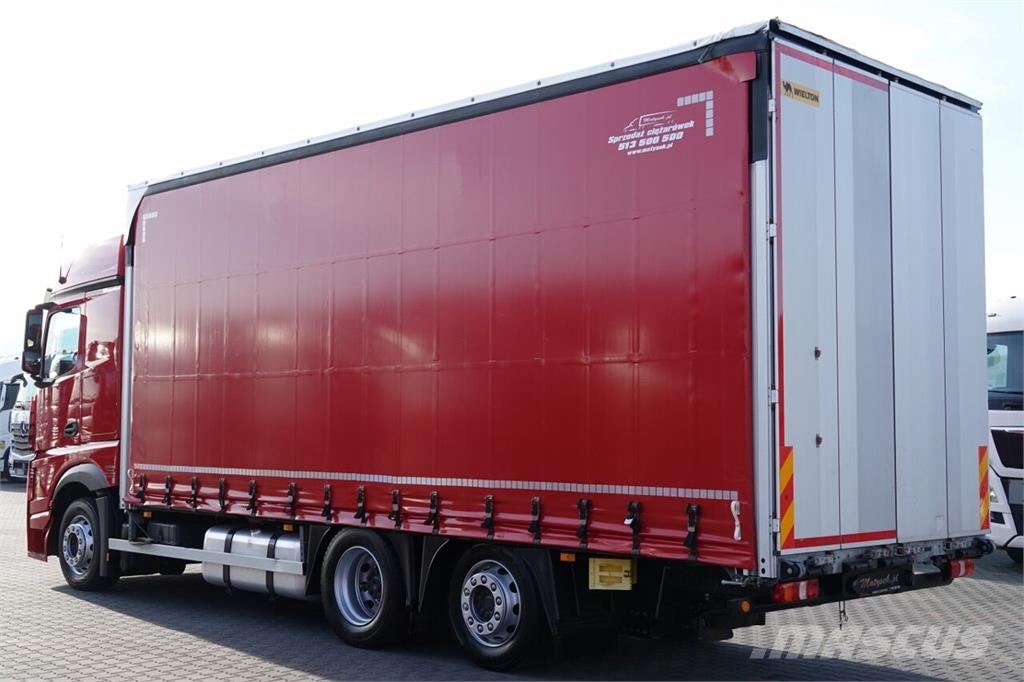 Mercedes-Benz ACTROS 25 480 Tentautod
