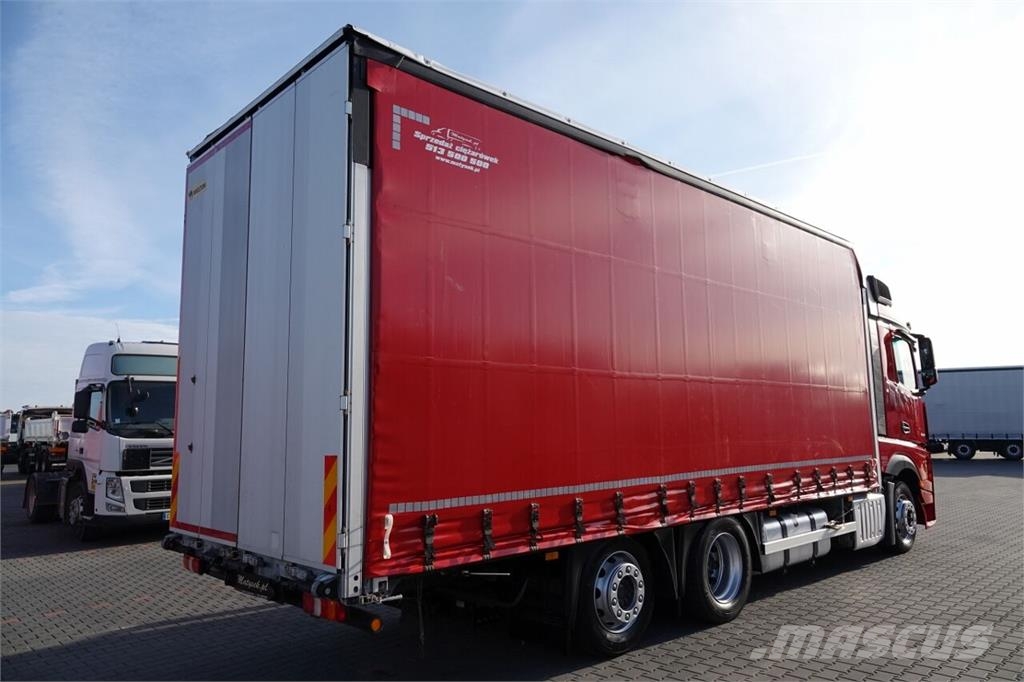 Mercedes-Benz ACTROS 25 480 Tentautod