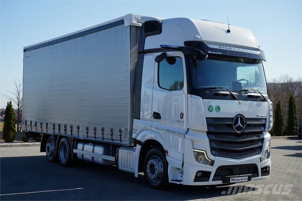 Mercedes-Benz ACTROS MP 5 / 2545 / FIRANKA- 7,7 M / 6X2 / GIGA Pritsche & Plane